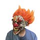 thumbnail image 2 of Máscara malvada de payaso de fuego de látex para Halloween, terror, cosplay para adultos, 2 of 5