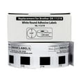 thumbnail image 2 of HOUSELABELS Compatible with DK-1219 Replacement Roll for Brother QL Label Printers; 1,200 Round Labels; 1/2" (12mm) Diameter with 2 REUSABLE CARTRIDGES - 100 Rolls, 2 of 7