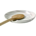 thumbnail image 2 of Artisanal Kitchen Supply Marbleized Porcelain Spoon Rest Grey Spoon Not Included, 2 of 2