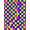 Multicolor, Pattern 17, variant on ODIKA Whimsical Plaid Motif Vibrant Geometric Contemporary Playroom for Home Office, Gaming Room, Under Desk, Non-Slip Chair-Friendly