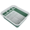 thumbnail image 6 of Kitchen Details  Plastic Collapsible Dish Rack in Sage, 6 of 9