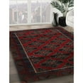 thumbnail image 2 of Ahgly Company Indoor Rectangle Traditional Burgundy Brown Southwestern Area Rugs, 6' x 9', 2 of 6