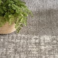 thumbnail image 3 of Nourison Pacific Shag 7'10" x 9'10" Grey Shag Indoor Area Rug, 3 of 10