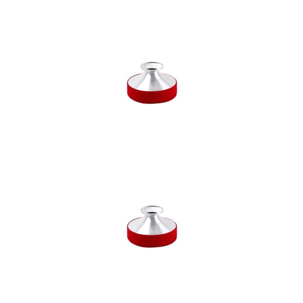 Amortiguador de sonido Advancent 2piezas Rojo, accesorios para instrumentos, silenciador de trompeta profesional, tamaño compacto