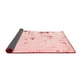 thumbnail image 2 of Ahgly Company Indoor Square Abstract Red Modern Area Rugs, 6' Square, 2 of 4