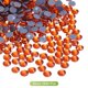 thumbnail image 3 of Uxcell 2880 Pcs Strass Hotfix Gemas de Cristal de Vidrio Planas SS8 2.5mm Naranja, 3 of 5