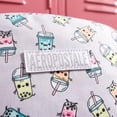 thumbnail image 6 of Aeropostale  Backpack for School, College, and Travel， Water Resistant Bookbag Lilac BOBA, 6 of 7