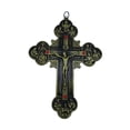 thumbnail image 3 of Cruz cristiana Colgante Sunnimix Joyería Oración verde, 3 of 8