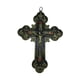 thumbnail image 3 of Crucifijo Cruz cristiana Colgante Oración Collar para Regalos de viaje Verde jinwen Colgante Cruz, 3 of 8