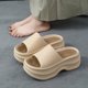 thumbnail image 1 of Zapatillas gruesas de EVA 2024, nuevas zapatillas de verano para mujer, sandalias de plataforma para el hogar, ropa de abrigo de moda, zapatillas elevadas antideslizantes para mujer, 1 of 3