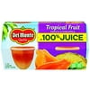 Del Monte Papaya And Pineapple Fruit Cup Snacks, 4.4 Ounce (Pack Of 6)