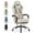 Fancy - Khaki, variant on MCQ Ergonomic Swivel Gaming Chair with Headrest Lumbar Support for Home Office, Black and Grey