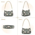 thumbnail image 7 of FORMRS Womens Shoulder Bag with Chain Strap Clutch Purse Cute Tote Handbag, Winter Goose, 7 of 7