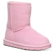 thumbnail image 2 of BEARPAW Elle Youth Prism Pink Size 3 | Cozy Suede Winter Boots for Kids | Comfortable Slip-On Boots, 2 of 8