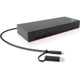thumbnail image 3 of Estación de acoplamiento Lenovo 40AF0135EU con cable 90 W negra, 3 of 4