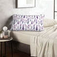 thumbnail image 6 of Lsque Lavender Flowers Pattern Pillow Case – Soft & Cozy Throw Pillow Cover, Hypoallergenic Cushion Case for Sleeping Women with Envelope Closure-14"x20", 6 of 6