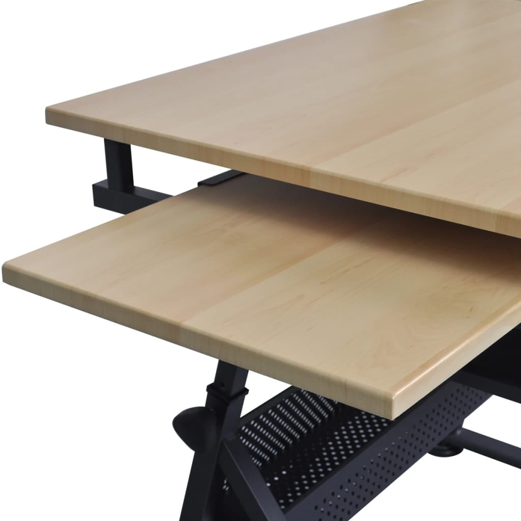 Lowestbes Computer Desk, Adjustable Drawing Station Desk w/Stool for Reading, Writing Art Craft Work Station Lowestbes Computer Desk, Adjustable Drawing Station Desk w/Stool for Reading, Writing Art Craft Work Station