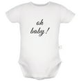 thumbnail image 5 of iDzn Pack of 2, Oh Baby & Coming Soon Pregnancy Announcement Rompers For Babies, Newborn Baby Unisex Bodysuits, Infant Jumpsuits, Toddler 0-24 Months Kids One-Piece Oufits, 5 of 5