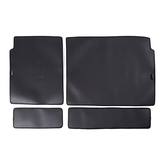 WellVisors Rear Seat Back Protector Cover Black For Ford Escape 2020 2021 2022 2023 2024