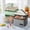 Green & White+Bag, variant on 48 Cube Double-Deck Portable Ice Maker with Insulated Bag & Easy Press Lid,Silicone Trays,Counte,Produces 48 Ice Cubes,Stores Over 150 Cubes for DIY Whiskey,Outdoors,Parties