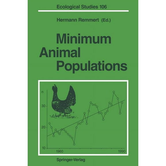 Ecological Studies Minimum Animal Populations, Book 106, (Paperback)