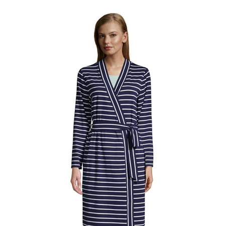 

Lands End Women s Cotton Blend Above the Knee Length Robe