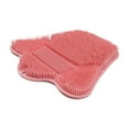 thumbnail image 2 of Mouliraty Silicone Exfoliating Body Scrubber, Back Wash Shower Exfoliating Body Wash Silica Gel Bath Towel Shower Back Wash Exfoliating Towel, Pink, 2 of 6