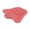 Pink, variant on Exfoliating Silica Gel Back Scrubber Body Wash Towel for Shower Bathing