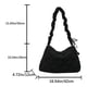 thumbnail image 5 of Lady Soft Quilted plisado Sling Bag Casual Cloud Monedero para fiesta Puffer Bag, 5 of 8
