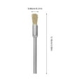 thumbnail image 2 of FRCOLOR Cleaning Brushes 15pcs Handle Electric Grinding Brush Mini Metal Wire Wheel Brush Cleaning Brushes Cleaning Tools Useful Devices for Machine (Copper Pattern),2.01"X0.31"X0.31", 2 of 5