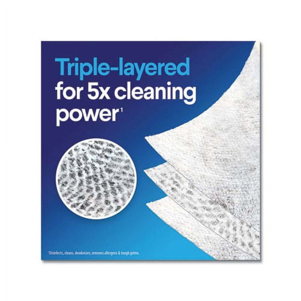 Disinfecting Wipes 7 x 8, Crisp Lemon, 35/Canister, 12/Carton