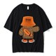 thumbnail image 1 of Camisetas Harajuku de gran tamaño para hombres, Camiseta de algodón, camiseta suelta con estampado fresco de Japón, camiseta de manga corta de Hip Hop, ropa de calle Unisex, Verano xuanjing  unisex, 1 of 2