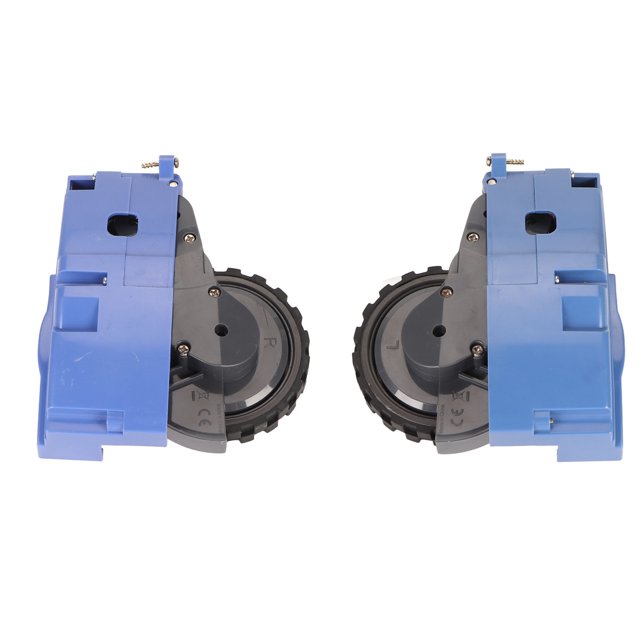 Par de módulos de rueda motriz derecha e izquierda para aspiradora Roomba serie 500, 600, 700, 800, 900, 880, 870, 871, 885, 880, 860, 861 y 875, color azul