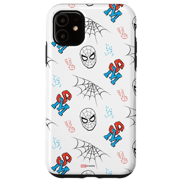 Funda para iPhone 11 Marvel Spider-Man con diseño de boceto en cuaderno