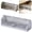 Z1#Silver, variant on Humane Catch and Release Live Mouse Trap, Cat Trap, Raccoon Trap, for Armadillos, Beavers, Bobcats, Small Dogs, Cats, Foxes, Groundhogs, Nutria, Opossums, Raccoons, and Similar-Sized