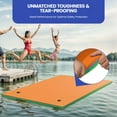 thumbnail image 4 of DEXTRUS Lily Pad Floating Mat - XPE Floating Island for Adults, Inflatable Rafts for Lily Pad Pools and Beach Fun, 4 of 9