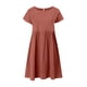 thumbnail image 5 of 2025 Vestido largo sin mangas y sin espalda de algodón y lino para mujer - Talla grande, corte holgado, informal, para la oficina y el verano, 5 of 5