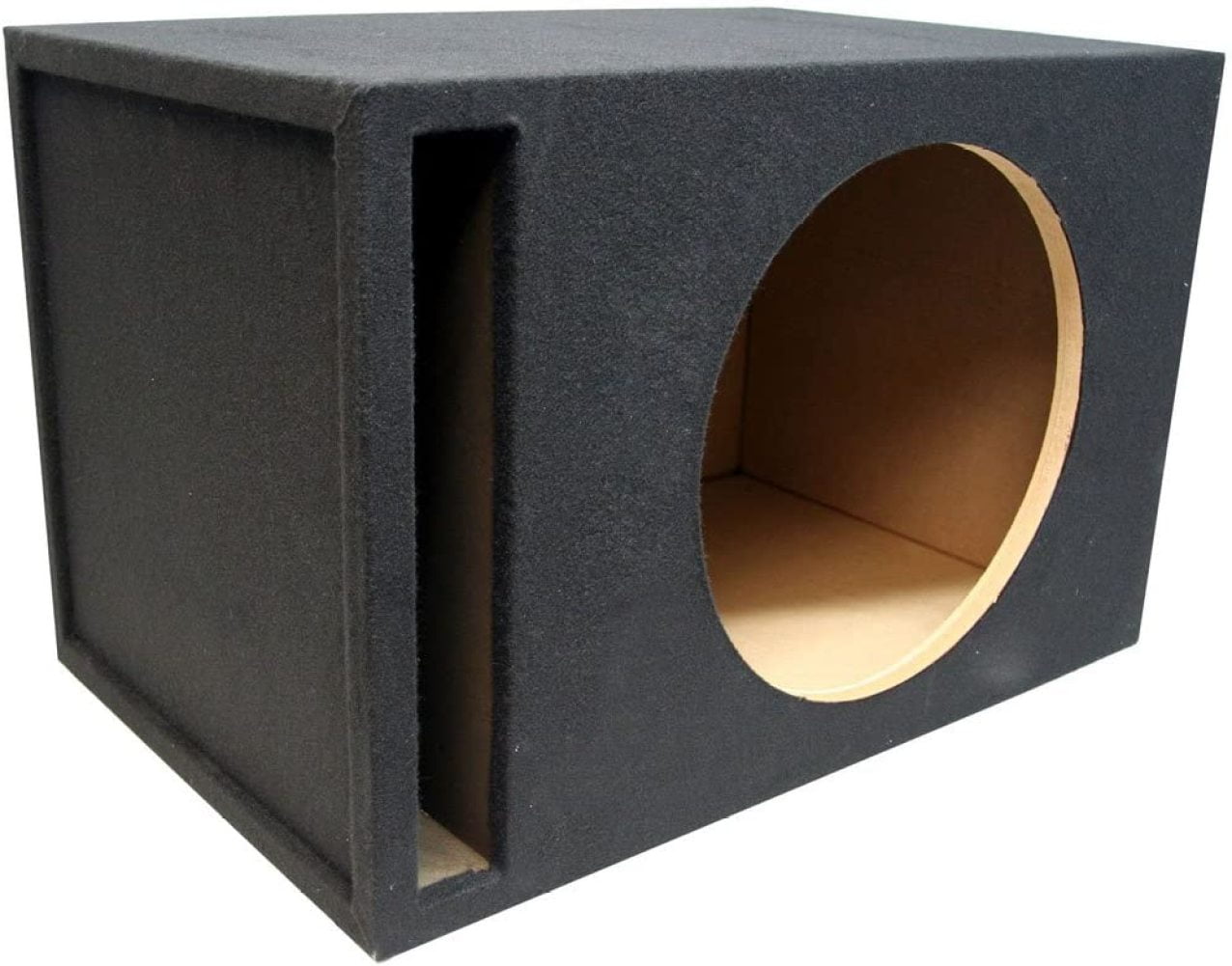 ASC Single 18" Subwoofer 1" MDF Universal Fit Vented Port Sub Box Speaker  Enclosure - Walmart.com