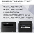 thumbnail image 2 of 1-Pack 047 Black Toner Cartridge Compatible for Canon MF113W LBP113W MF110/LBP110 Series Printers Toner Cartridge, 2 of 6
