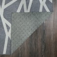 thumbnail image 5 of My Magic Carpet Machine Washable Intersections Slate Grey 3x5 Area Rug - Non-Slip Indoor Rugs for Bedroom, Kitchen, 5 of 5