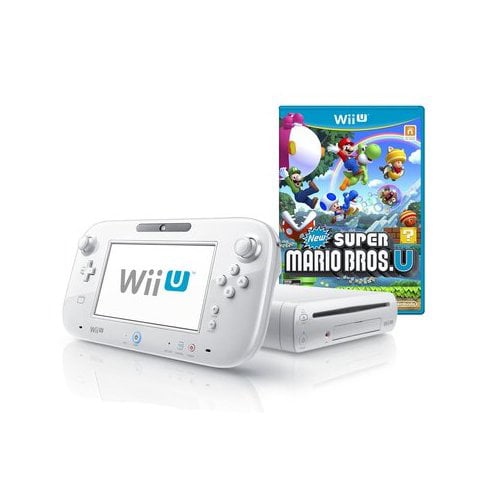 Refurbished Wii U 8gb Basic Set Console New Super Mario Bros U White Nintendo Wii U Walmart Com Walmart Com