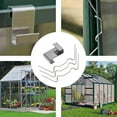 thumbnail image 5 of Greenhouse Clips: 100pcs, Stainless Steel, Glass Window Pane Fixing - Secure Attachment, Durable Material, Easy Installation, 5 of 5