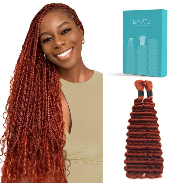 Human braiding hair 22 inches 2025