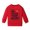 AB612 Red, variant on Tisuna Crewneck Sweatshirts For Girls Loose Letter Print Sweatshirt Toddler Everyday Wear Long Sleeve Tops Clothes Size 18-24 Months
