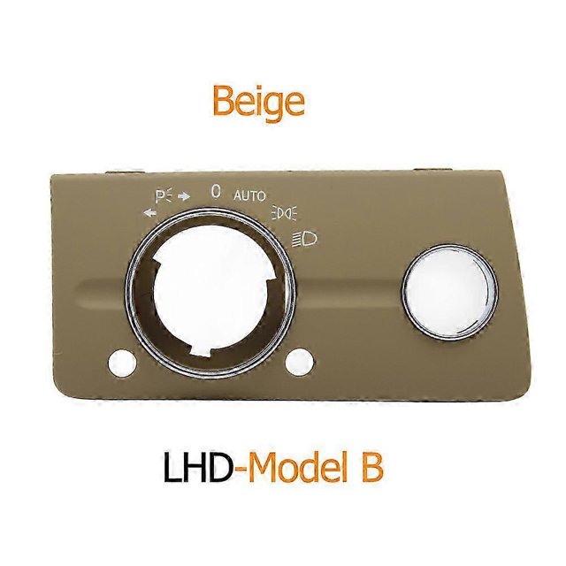 Embellecedor de panel para interruptor de faros delanteros, cubierta de panel interior para Mercedes Benz W211 Clase E 320 350 550 2003-2008 p20241126201