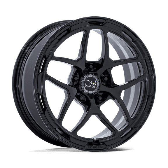 Black Rhino Monoblock Forged Wheel BR401 18x8 5x130 G-BLK 20mm, BR401BX18805320