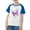 Blue, variant on Cute Raglan Graphic Tees for Girls Size 3-14 Summer Short Sleeve Baseball T-Shirts Loose Fit Round Neck Going Out Tops Yellow, 3 Years