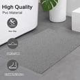thumbnail image 4 of Soft Textured Bathtub Mat Non Slip, 31.49x19.68 Inch, Bath Mat With Drain, Pvc Loofah Bathroom Mat F, 4 of 5