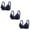 Blue, variant on Diufon 3 Pack Wireless Comfortable Bra for Women Everyday Seamless V Neck Bras Ladies Support Push Up Bralettes