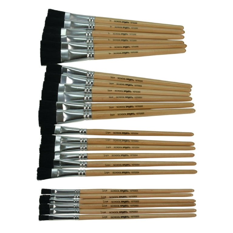 TSV 6/9 Pcs Miniature Paint Brush Set, Model Paint Brushes, Small